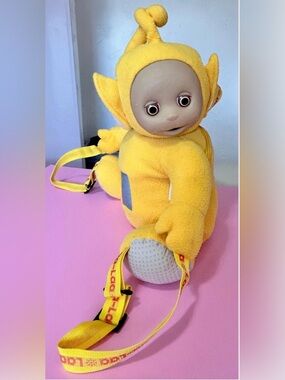 Vintage Teletubbies LaLa Backpack 1995